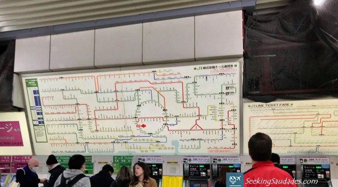 Tokyo Subway Map – Photo Friday #11
